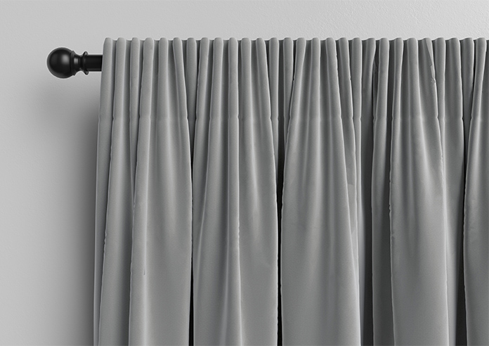 Twilight Lustre, Silver Grey - Made to Measure Curtains - Image 10